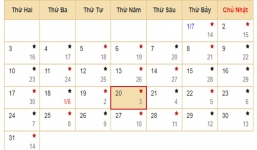 Xem lịch âm hôm nay 20/7 - Tra cứu âm lịch hôm nay ngày 20/7/2023 là ngày tốt hay xấu? Lịch vạn niên 20/7/2023