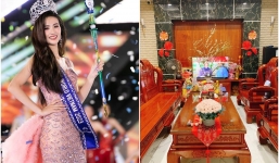 Có bố là Giám đốc công ty xây dựng, nhà của tân hoa hậu Ý Nhi ở Bình Định hoành tráng cỡ nào?