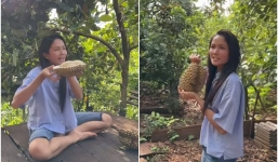 Clip H'Hen Niê về quê đi hái sầu riêng có gì hot mà hút 10 triệu lượt xem?