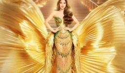 Hoa hậu Đoàn Thiên Ân hé lộ đầm final walk đẹp tựa nữ hoàng trước thềm kết thúc nhiệm kỳ