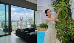 Khám phá không gian sống sang trọng của Hoa hậu Trái đất Phương Khánh