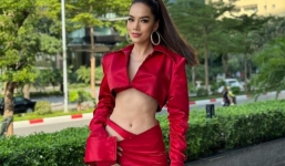 Lê Hoàng Phương diện áo một gang tay, khoe eo nhỏ xíu 'đè bẹp' dàn thí sinh Miss Grand International 2023