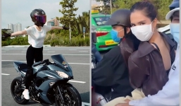 Ngọc Trinh và loạt sao Việt đình đám bị chỉ trích vì vi phạm luật giao thông