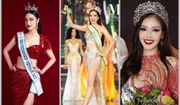 Chưa đầy 3 tháng, Việt Nam đã có 3 vương miện Á hậu quốc tế