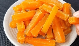 Cách làm mứt khoai lang dẻo ăn lạ miệng, không dùng nước vôi trong cực đơn giản tại nhà đón Tết