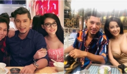 Ngân 98 tiếp tục khoe ngực phản cảm khi vừa được mẹ Lương Bằng Quang khen ăn mặc kín đáo