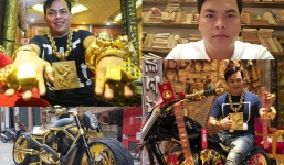 Đại gia nghiện đeo vàng bất ngờ trả lời câu 'tiền nhiều để làm gì' khiến giới nhà giàu nể phục