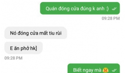 Loạt tin nhắn của chàng shipper gửi cô khách đặt mua hủ tíu, dân mạng xuýt xoa vì quá dễ thương