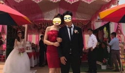 Sự thật bức ảnh chú rể chụp cùng người yêu cũ bỏ mặc cô dâu