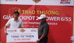 Vietlott đã trao giải xổ số giá trị 3,7 tỷ đồng cho chủ nhân ở Hải Phòng