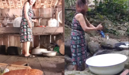 Cô dâu 62 tuổi vô tình lộ bụng phẳng lì sau nghi vấn mang thai 5 tháng