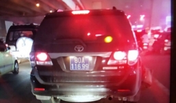 Danh tính thượng sĩ công an lái xe biển xanh gây tai nạn rồi bỏ chạy ở Hà Nội