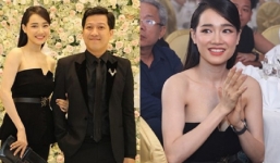 Đi dự đám cưới cùng Trường Giang, Nhã Phương lộ khuyết điểm lớn trên mặt 