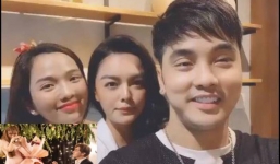 Phạm Quỳnh Anh cùng Ưng Hoàng Phúc chúc mừng Thu Thủy khi được bạn trai kém tuổi cầu hôn