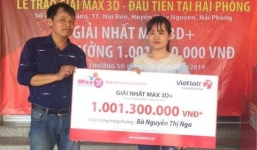 Xổ số Vietlott: Một khách hàng ở Cần Thơ trúng đến 600 giải