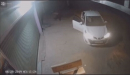 Clip: Phẫn nộ cẩu tặc đi ô tô nhanh tay trộm chó ngay trước cửa nhà dân