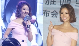 Diện đồ bó sát người, Lâm Tâm Như lại gây sốc với gương mặt nhăn nheo 