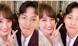 Hari Won 'hớn hở' chụp ảnh cùng Ji Chang Wook, fan lập tức vào đòi trả 'chồng'