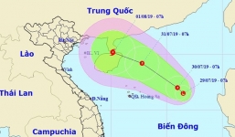 Áp thấp giật cấp 8 xuất hiện trên Biển Đông, có thể hướng vào Việt Nam