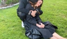 Kim Lý có hành động thân mật với Hồ Ngọc Hà sau tin đồn rạn nứt tình cảm