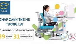 Bàn học thông minh BSUC có khả năng chống gù, chống cận cho bé như thế nào?