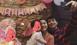 Vợ Hoài Lâm bất lực trước sự cố lộ chân dung con gái dù đã cố gắng giấu kỹ