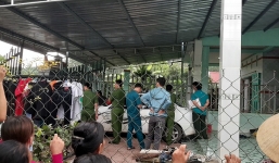 Công an Bình Dương thực nghiệm hiện trường vụ 2 thi thể bị đổ bê tông