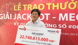 Xổ số Vietlott: Người đàn ông trúng giải gần 23 tỷ đồng công khai lộ mặt