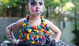 Bất ngờ trước hình ảnh hóa trang của con gái 'Mỹ nhân đẹp nhất Philippines'