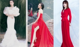 Lộ ảnh chưa chỉnh sửa của mỹ nhân Hoa ngữ trên thảm đỏ LHP: Dương Mịch khác xa thực tế