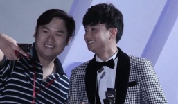 Quốc Trường bất ngờ bị cắt ngang khi đang phát biểu tại AAA 2019