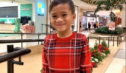 Con trai Ngô Kiến Huy bất ngờ hỏi sự thật về bố, mẹ ruột trong sinh nhật 8 tuổi