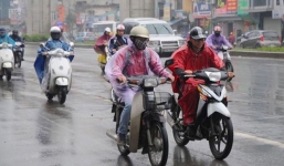 Không khí lạnh tăng cường, Bắc Bộ và Trung Bộ trời mưa rét