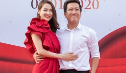 Nhã Phương có hành động ngọt giữa lúc 'đứa con' của Trường Giang gặp trục trặc