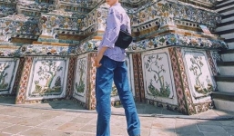 Khoe ảnh đi du lịch, Ngô Kiến Huy lại bị chú ý đến đôi chân bất thường