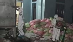 Phát hiện nam thanh niên gom hơn 600kg khẩu trang y tế đã qua sử dụng từ Vĩnh Phúc