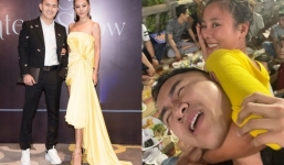 Con trai Hoài Linh có hành động thân mật với 'Kiều nữ làng hài' sau khi phủ nhận hẹn hò