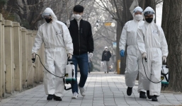 Dịch Covid-19: Số ca nhiễm ở Hàn Quốc thêm 131 ca nhiễm, nâng tổng số lên 7.513