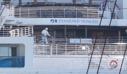 Một ca tái nhiễm Covid-19 trên du thuyền Diamond Princess