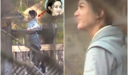 Triệu Lệ Dĩnh liều lĩnh treo mình trên cao khiến Phùng Thiệu Phong hoảng sợ