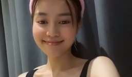 'Thánh phá hit' Ninh Dương Lan Ngọc khoe giọng ca 'trứ danh', fan chỉ soi trên gương mặt