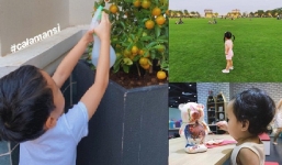 Sống trong nhung lụa, các nhóc tỳ nhà Hà Tăng vẫn mê mẩn món dân dã