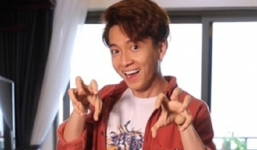 Ngô Kiến Huy hào hứng 'bắt trend' vũ điệu 'Đánh thức lạc quan' của Quang Đăng