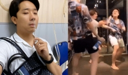 Trấn Thành 'ngất xỉu' tại chỗ vì bị đàn em 'tập kích' bất ngờ