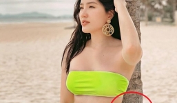 Bảo Thy tự tin khoe body gợi cảm, dân mạng phát hiện chi tiết bất thường gần vòng 2