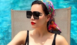 Hồ Ngọc Hà táo bạo diện bộ bikini xuyên thấu, 'đốt mắt' dân mạng