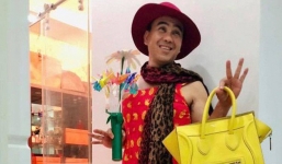 'MC giàu nhất Việt Nam' không ngại khi khoe ảnh mặc váy và cầm túi xách của vợ