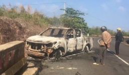 Thông tin mới vụ thi thể được phát hiện trong ô tô cháy trơ khung