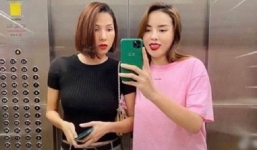 Hoa hậu Kỳ Duyên lộ gương mặt phát tướng khi đứng bên cạnh 'bạn gái tin đồn'