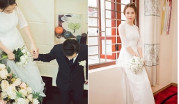 Vừa 'cưới vợ mới' cho Cường Đô la, Đàm Thu Trang lại khoe nhan sắc trong ngày trọng đại